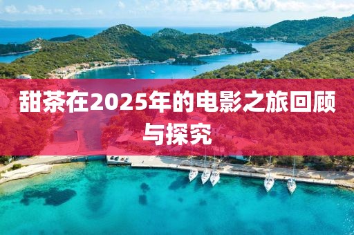 甜茶在2025年的电影之旅回顾与探究