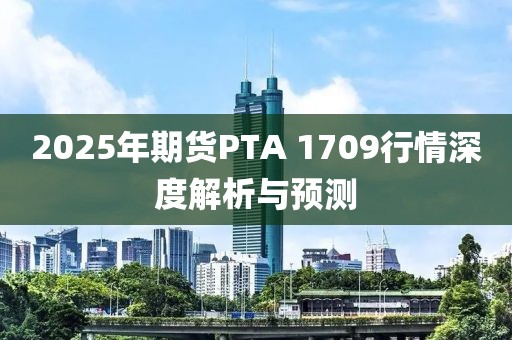 2025年期货PTA 1709行情深度解析与预测