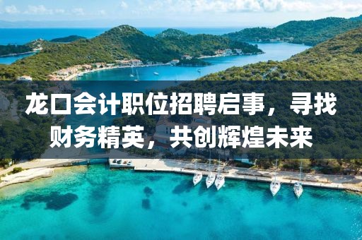 龙口会计职位招聘启事，寻找财务精英，共创辉煌未来