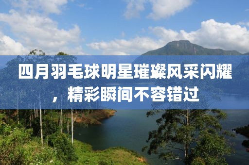 四月羽毛球明星璀璨风采闪耀，精彩瞬间不容错过