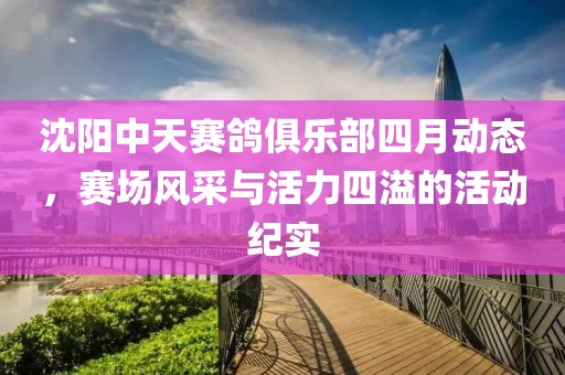 沈阳中天赛鸽俱乐部四月动态，赛场风采与活力四溢的活动纪实