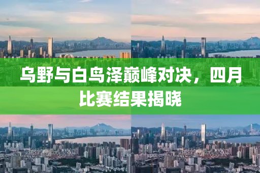 乌野与白鸟泽巅峰对决，四月比赛结果揭晓