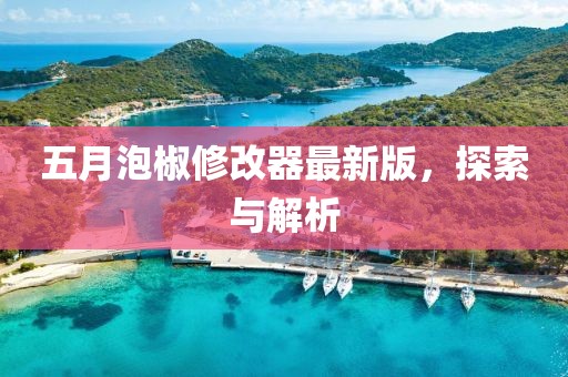 五月泡椒修改器最新版，探索与解析