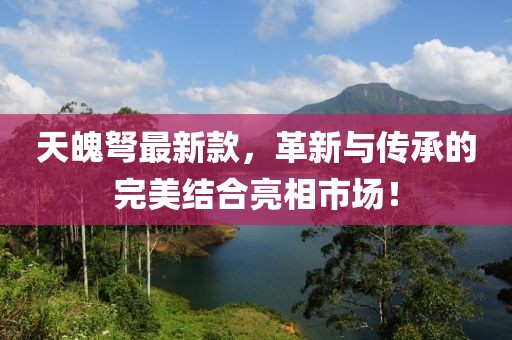 天魄弩最新款，革新与传承的完美结合亮相市场！