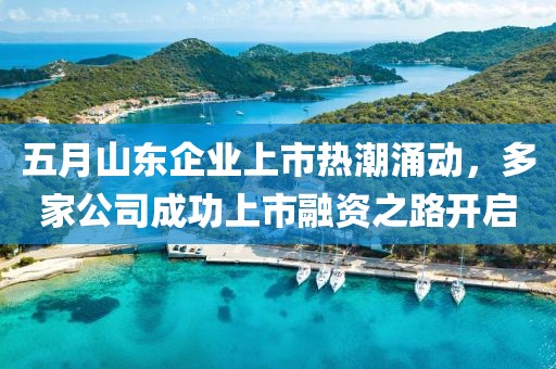 五月山东企业上市热潮涌动，多家公司成功上市融资之路开启