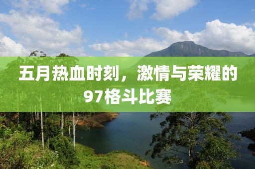五月热血时刻，激情与荣耀的97格斗比赛