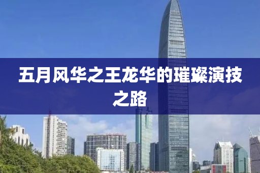 五月风华之王龙华的璀璨演技之路
