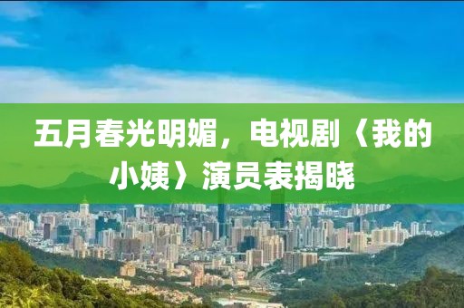 五月春光明媚，电视剧〈我的小姨〉演员表揭晓