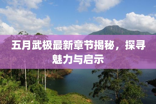 五月武极最新章节揭秘，探寻魅力与启示