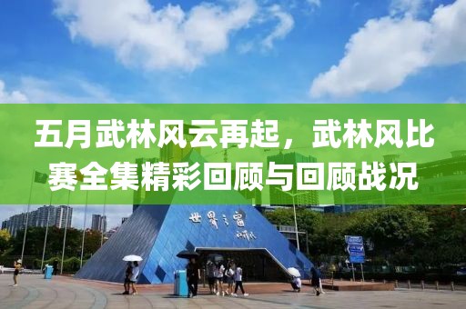 五月武林风云再起，武林风比赛全集精彩回顾与回顾战况