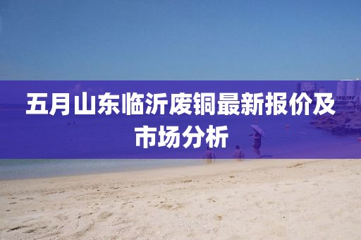 五月山东临沂废铜最新报价及市场分析