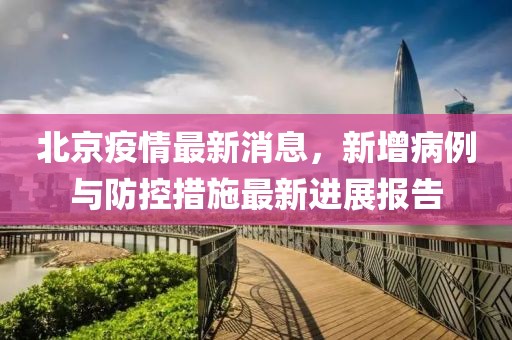 北京疫情最新消息，新增病例与防控措施最新进展报告