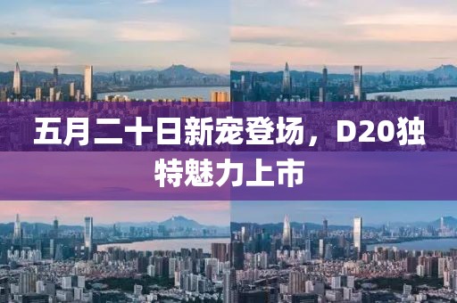 五月二十日新宠登场，D20独特魅力上市