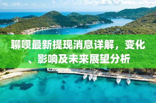 聊呗最新提现消息详解，变化、影响及未来展望分析