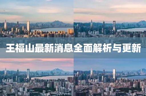 王福山最新消息全面解析与更新