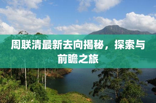 周联清最新去向揭秘，探索与前瞻之旅