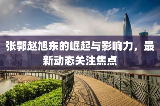 张郭赵旭东的崛起与影响力，最新动态关注焦点