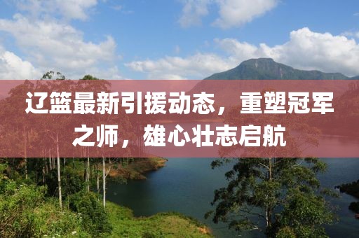 辽篮最新引援动态，重塑冠军之师，雄心壮志启航