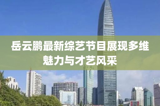 岳云鹏最新综艺节目展现多维魅力与才艺风采