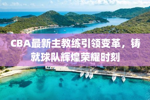 CBA最新主教练引领变革，铸就球队辉煌荣耀时刻