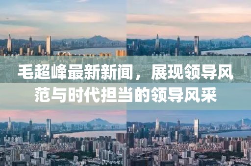 毛超峰最新新闻，展现领导风范与时代担当的领导风采
