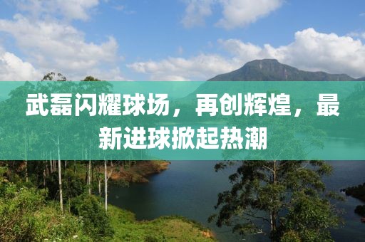 武磊闪耀球场，再创辉煌，最新进球掀起热潮