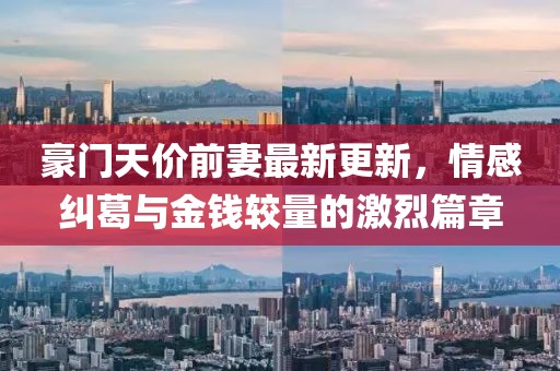 豪门天价前妻最新更新，情感纠葛与金钱较量的激烈篇章