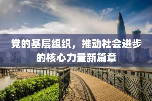 党的基层组织，推动社会进步的核心力量新篇章
