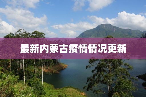 最新内蒙古疫情情况更新