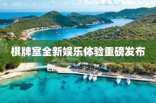 棋牌室全新娱乐体验重磅发布